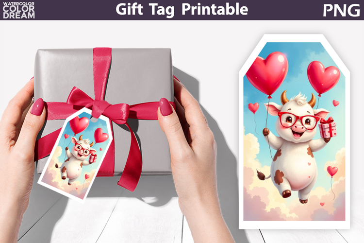 Valentine Gift Tags | Junk Journal Card