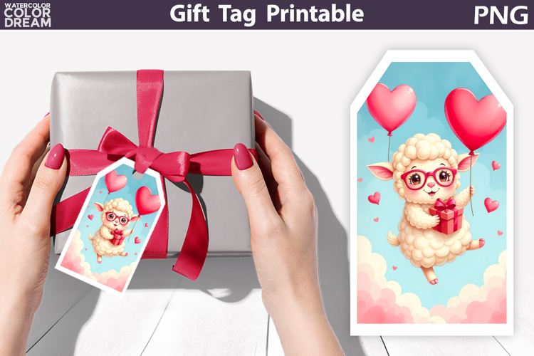 Valentine Gift Tags | Junk Journal Card