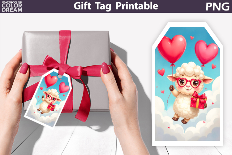 Valentine Gift Tags | Junk Journal Card