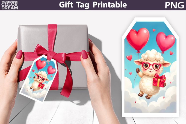 Valentine Gift Tags | Junk Journal Card