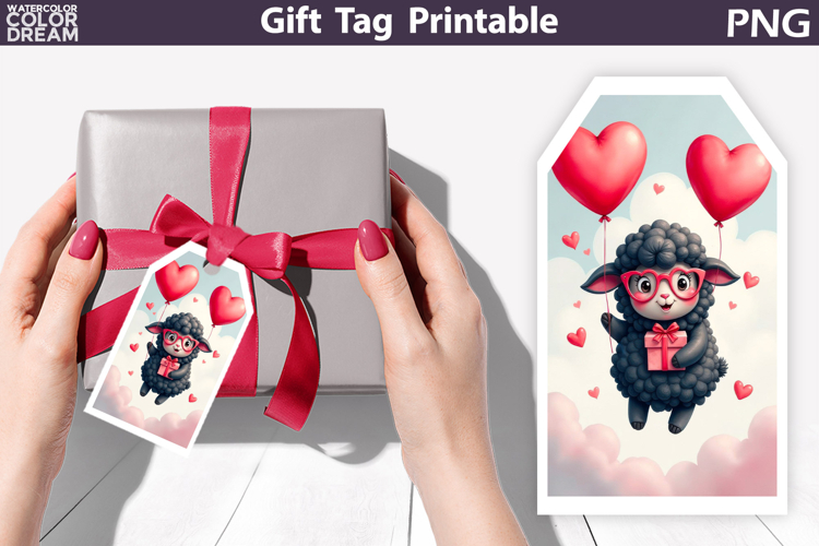 Valentine Gift Tags | Junk Journal Card