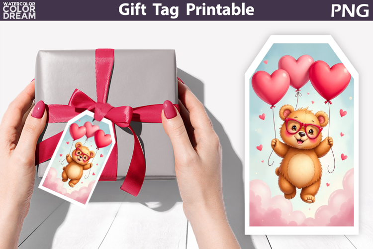 Valentine Gift Tags | Junk Journal Card