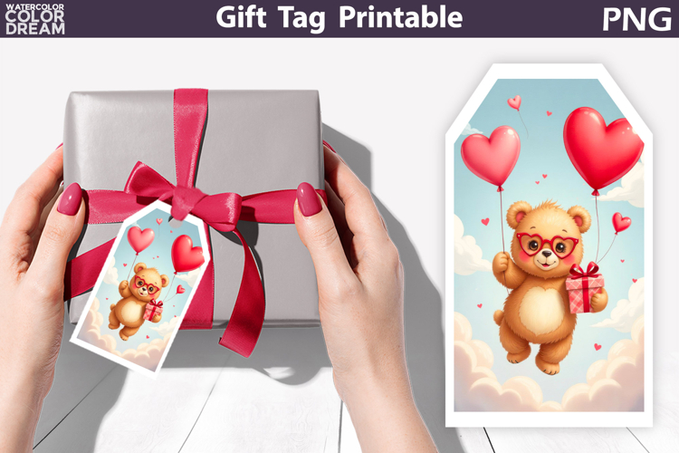 Valentine Gift Tags | Junk Journal Card