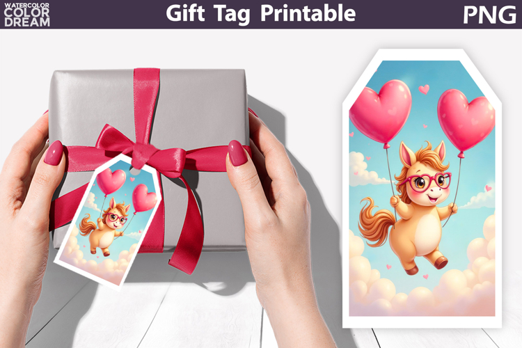 Valentine Gift Tags | Junk Journal Card