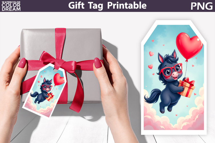 Valentine Gift Tags | Junk Journal Card