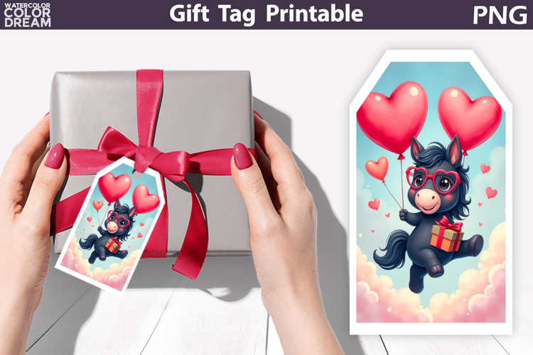 Valentine Gift Tags | Junk Journal Card