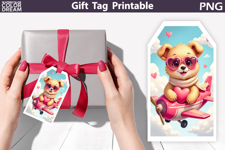 Valentine Gift Tags | Junk Journal Card