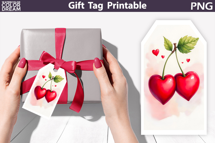 Valentine Gift Tags | Junk Journal Card