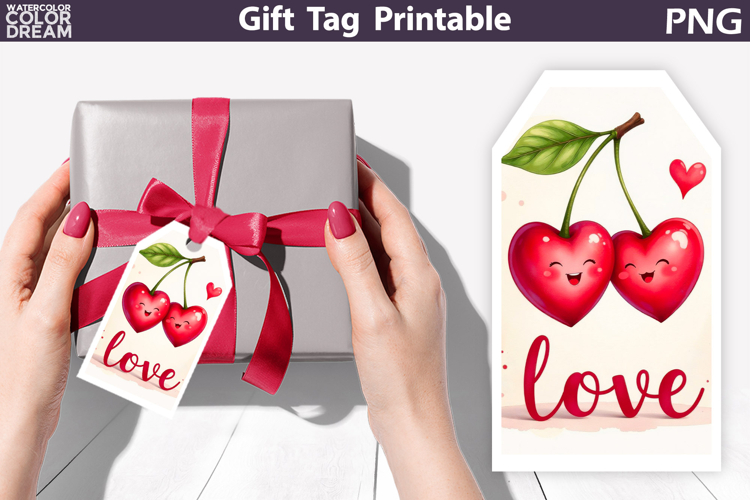 Valentine Gift Tags | Junk Journal Card