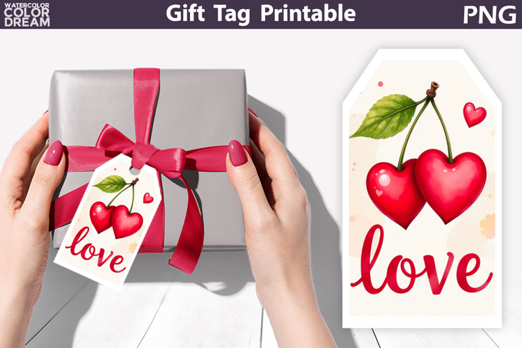 Valentine Gift Tags | Junk Journal Card