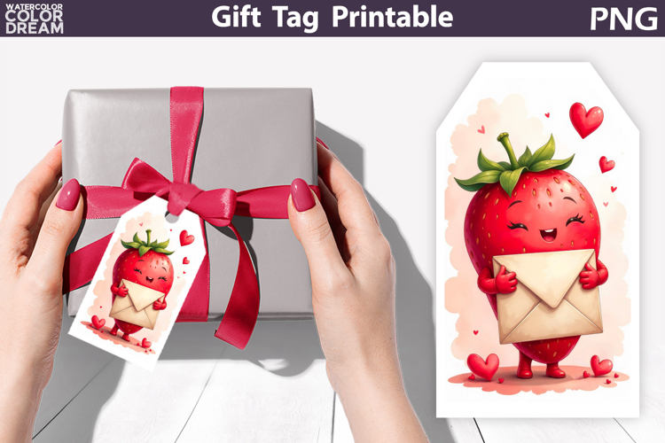 Valentine Gift Tags | Junk Journal Card