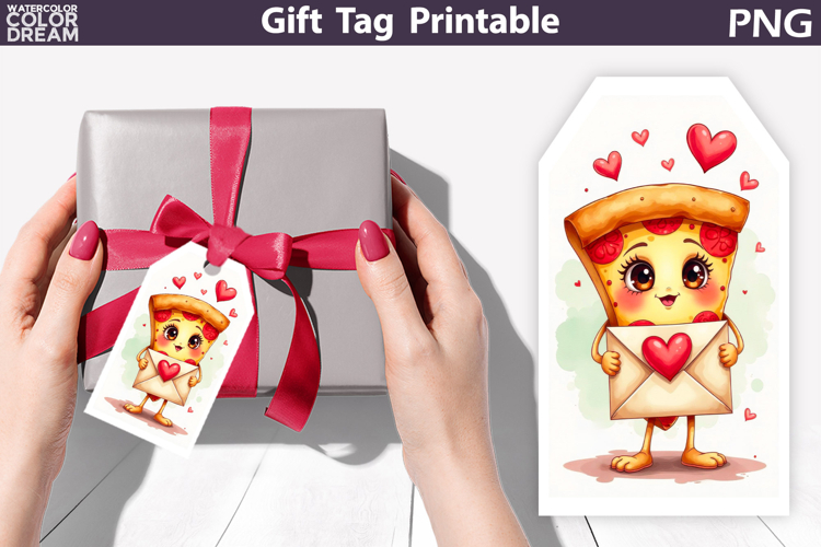 Valentine Gift Tags | Junk Journal Card