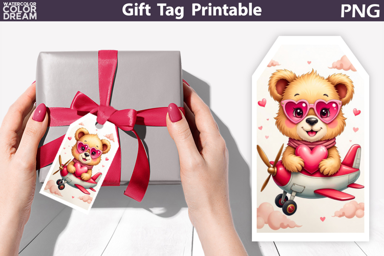 Valentine Gift Tags | Junk Journal Card