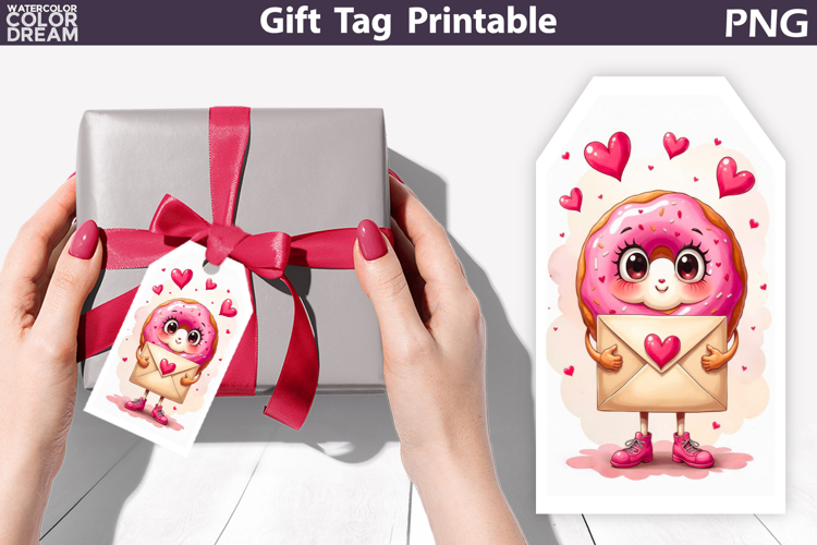 Valentine Gift Tags | Junk Journal Card