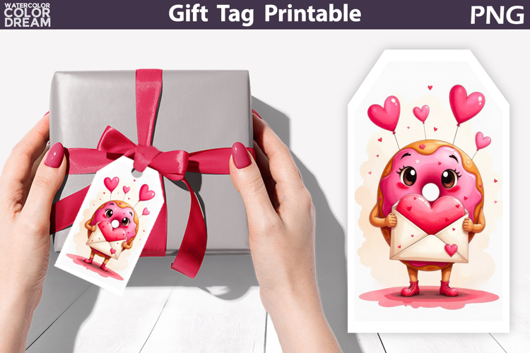 Valentine Gift Tags | Junk Journal Card