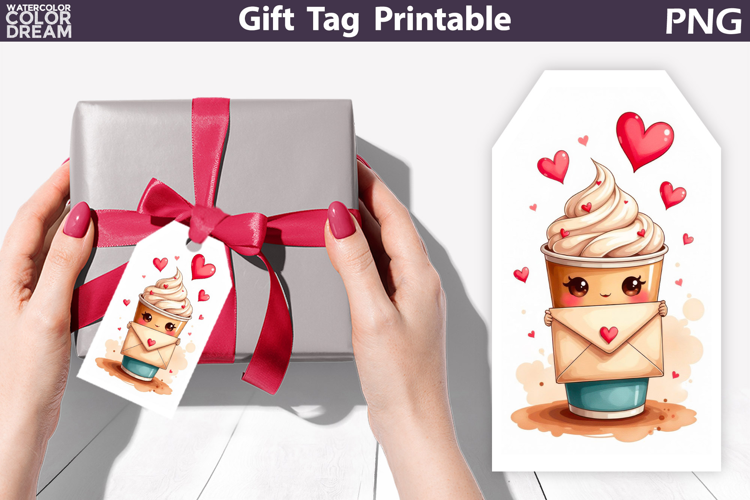 Valentine Gift Tags | Junk Journal Card