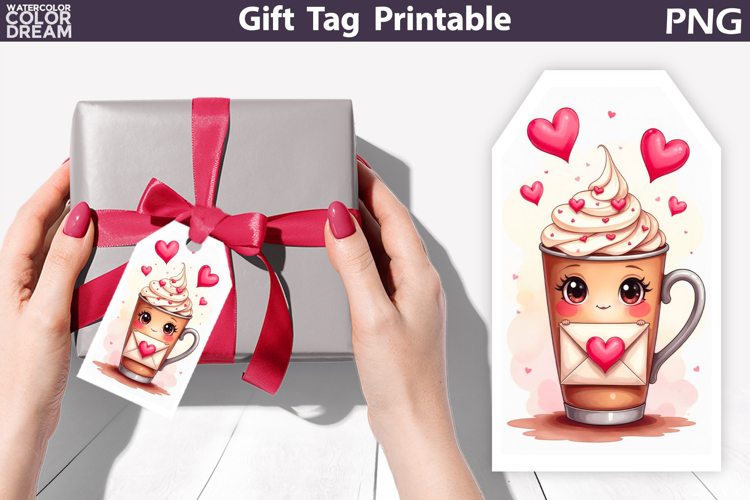 Valentine Gift Tags | Junk Journal Card