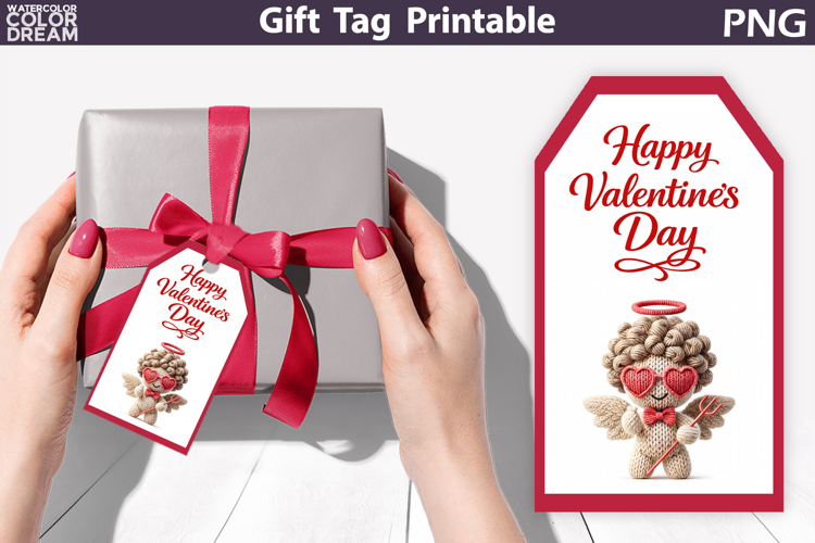 Valentine Gift Tag | Junk Journal Card