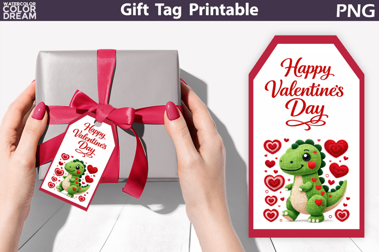 Valentine Gift Tag | Junk Journal Card