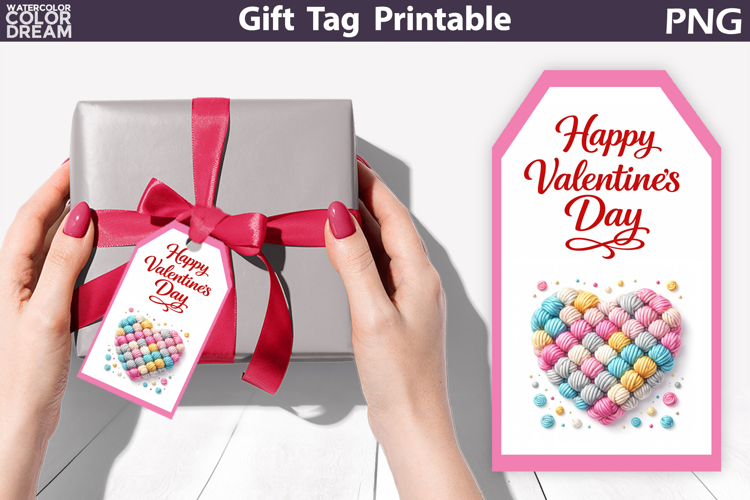 Valentine Gift Tag | Junk Journal Card