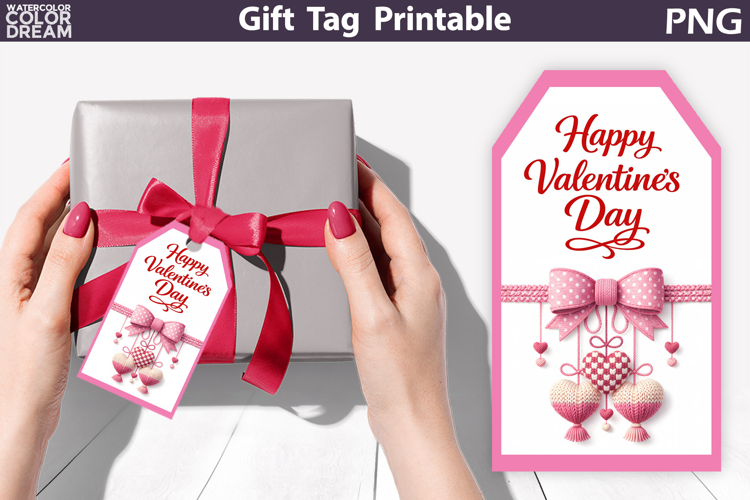 Valentine Gift Tag | Junk Journal Card