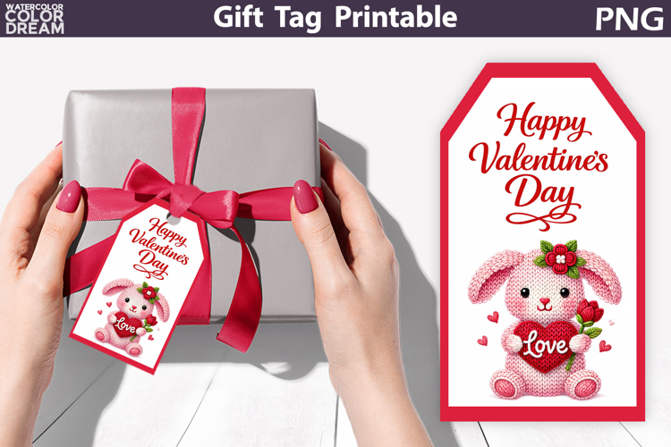 Valentine Gift Tag | Junk Journal Card
