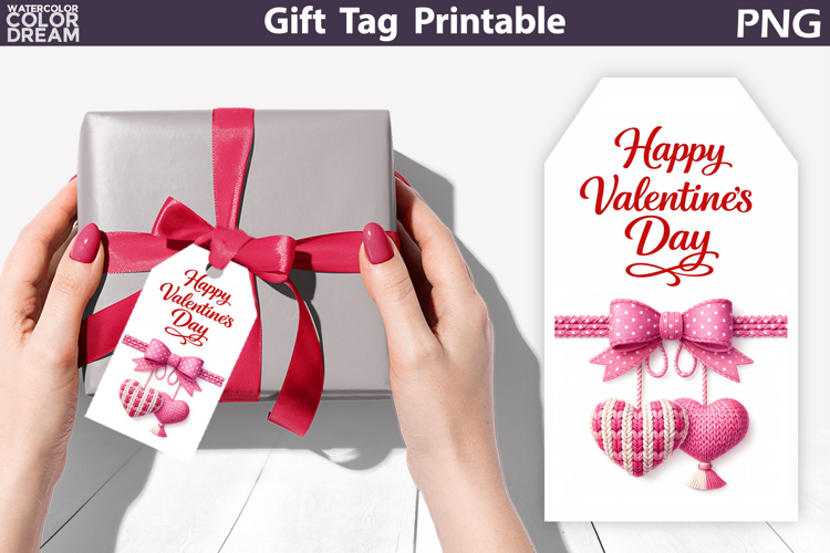 Valentine Gift Tag | Junk Journal Card