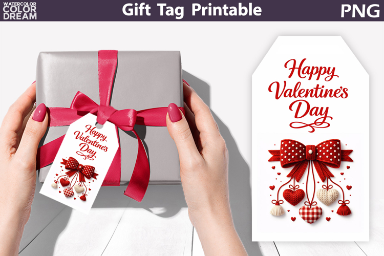 Valentine Gift Tag | Junk Journal Card