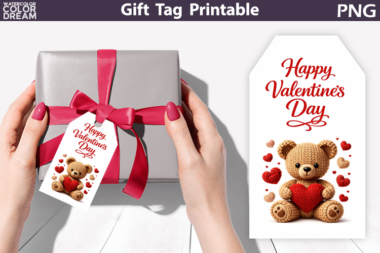 Valentine Gift Tag | Junk Journal Card