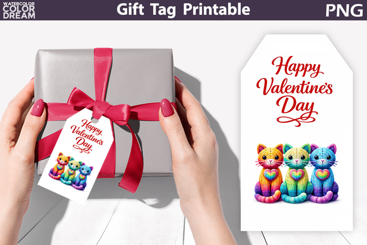 Valentine Gift Tag | Junk Journal Card