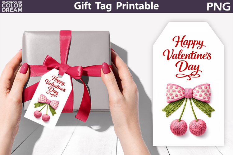 Valentine Gift Tag | Junk Journal Card