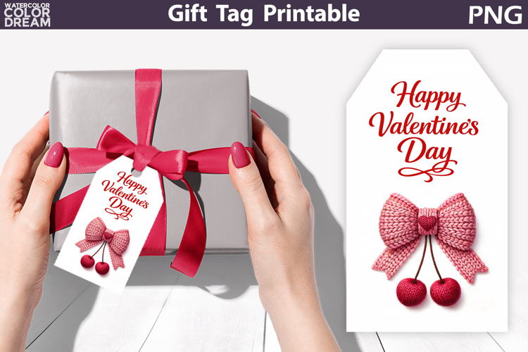 Valentine Gift Tag | Junk Journal Card