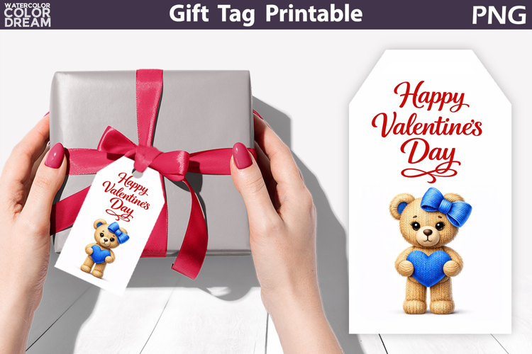Valentine Gift Tag | Junk Journal Card