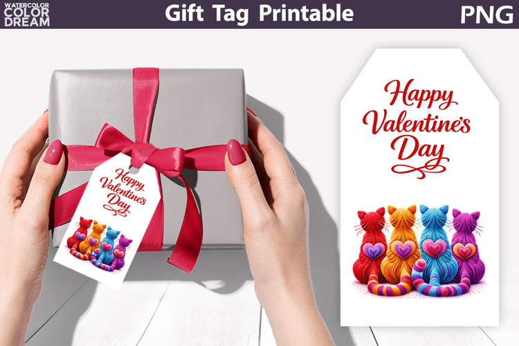 Valentine Gift Tag | Junk Journal Card