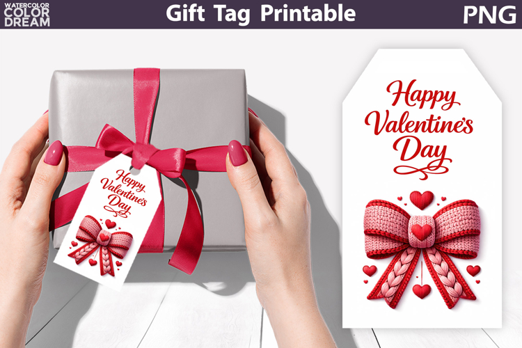 Valentine Gift Tag | Junk Journal Card