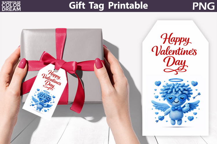 Valentine Gift Tag | Junk Journal Card