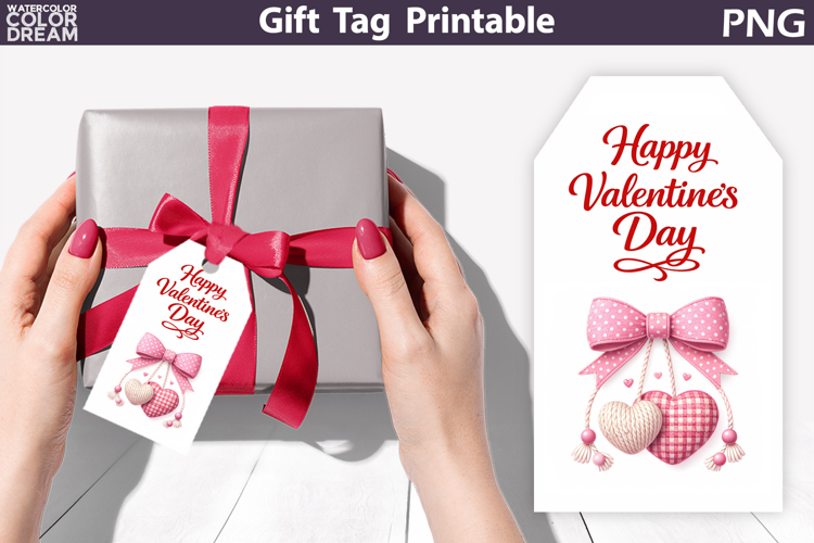 Valentine Gift Tag | Junk Journal Card