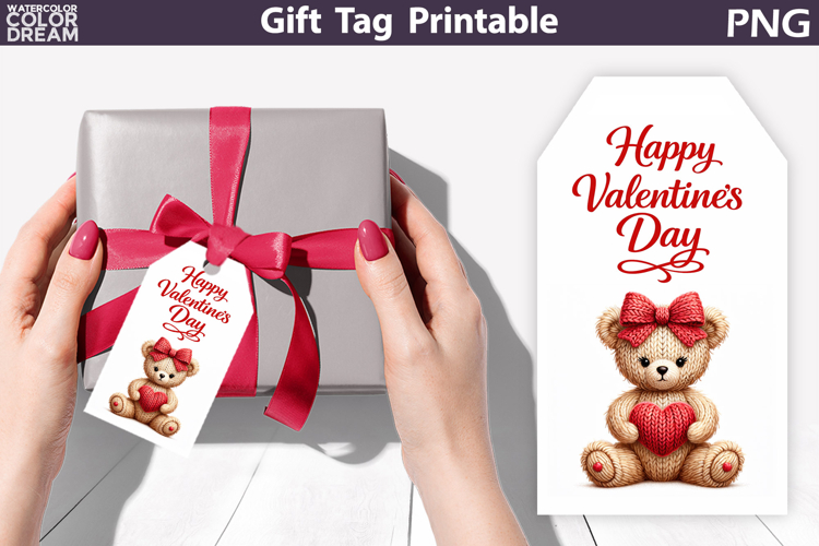 Valentine Gift Tag | Junk Journal Card