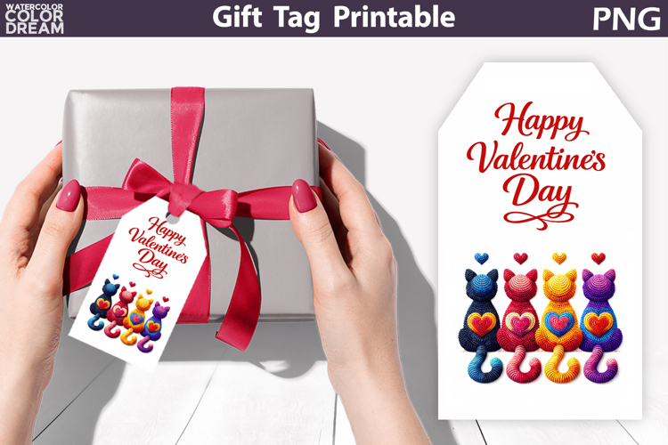 Valentine Gift Tag | Junk Journal Card