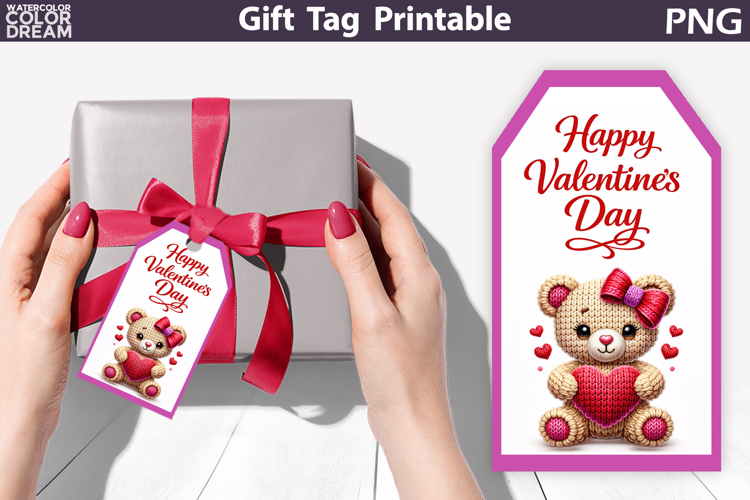 Valentine Gift Tag | Junk Journal Card
