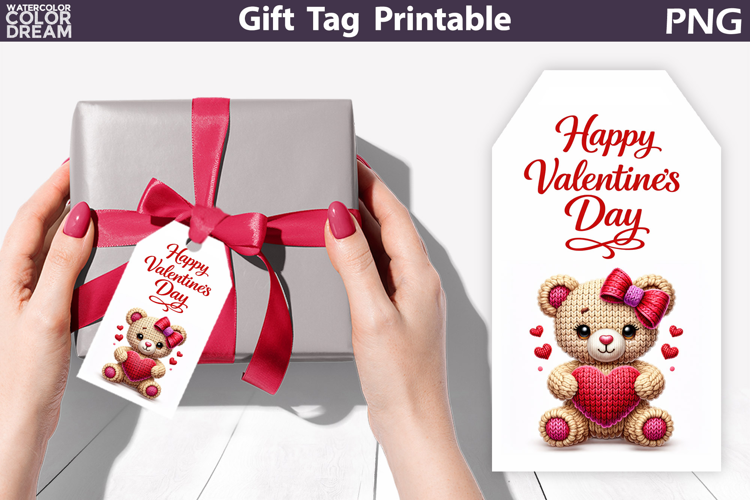 Valentine Gift Tag | Junk Journal Card