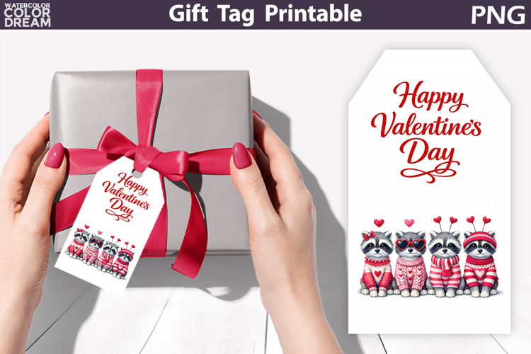 Valentine Gift Tag | Junk Journal Card