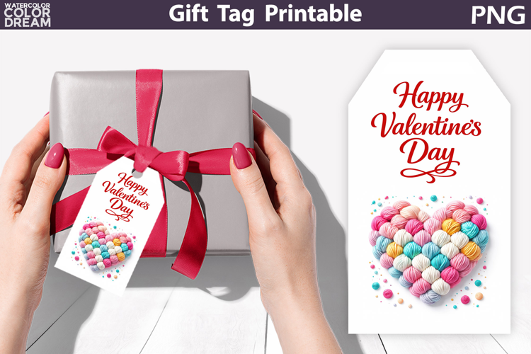 Valentine Gift Tag | Junk Journal Card