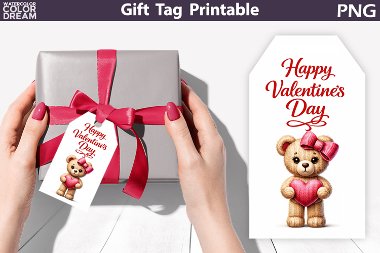 Valentine Gift Tag | Junk Journal Card
