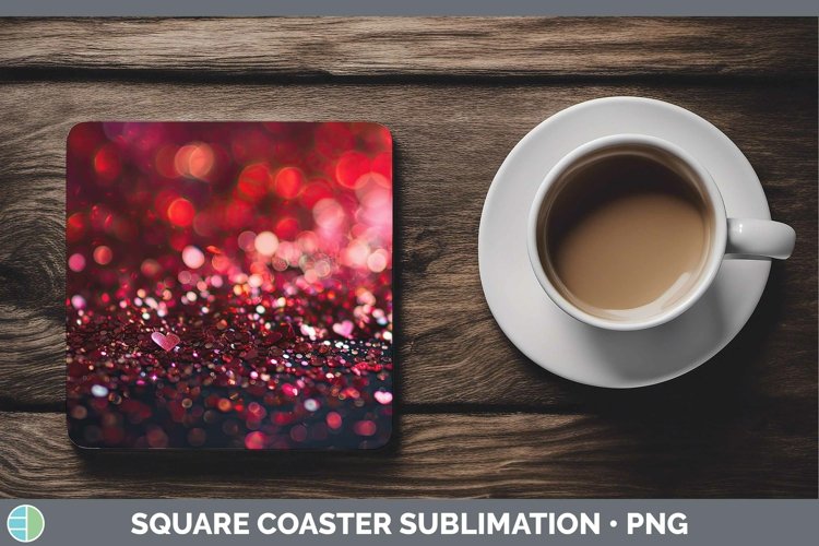 GorgeousValentine Square Coaster design.