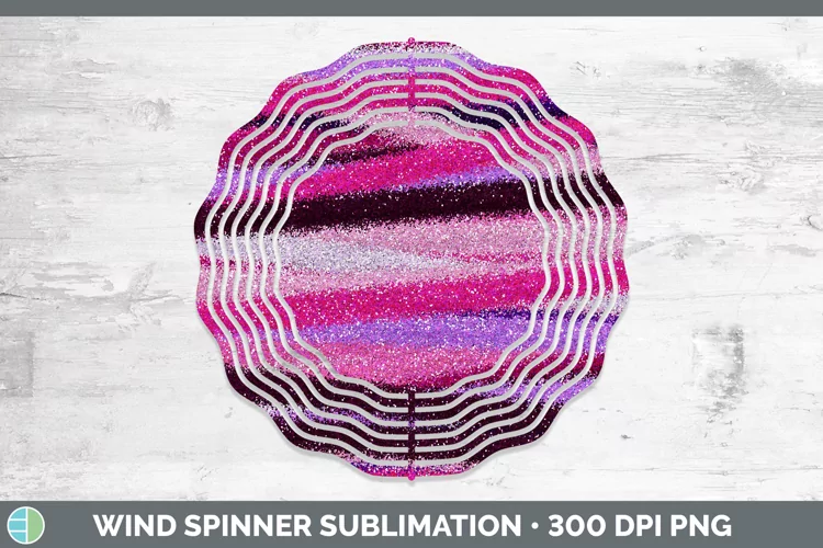 Valentine Glitter Wind Spinner Sublimation Spinner Designs