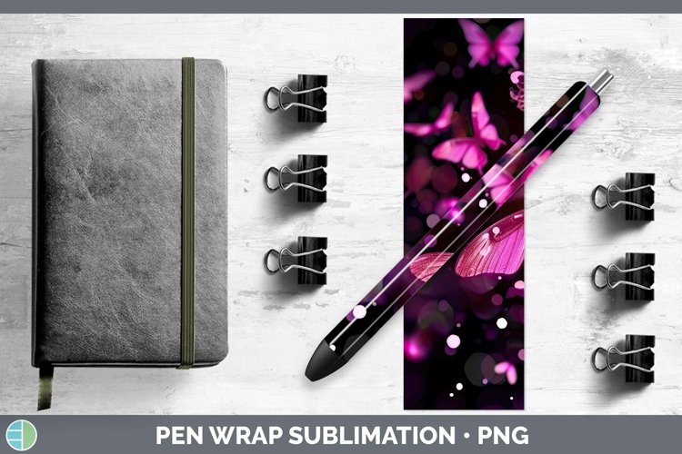 GorgeousValentine Pen Wrap design.