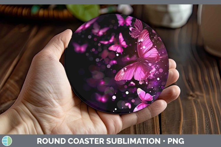 GorgeousValentine Round Coaster design.
