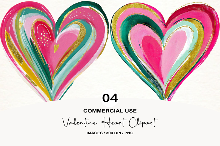 Valentine Heart Clipart Image 3
