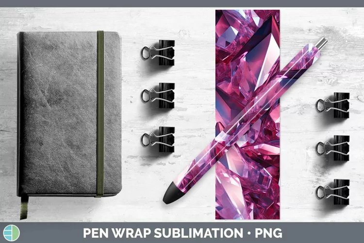 Valentine Holographic Pen Wrap Sublimation Pen Designs